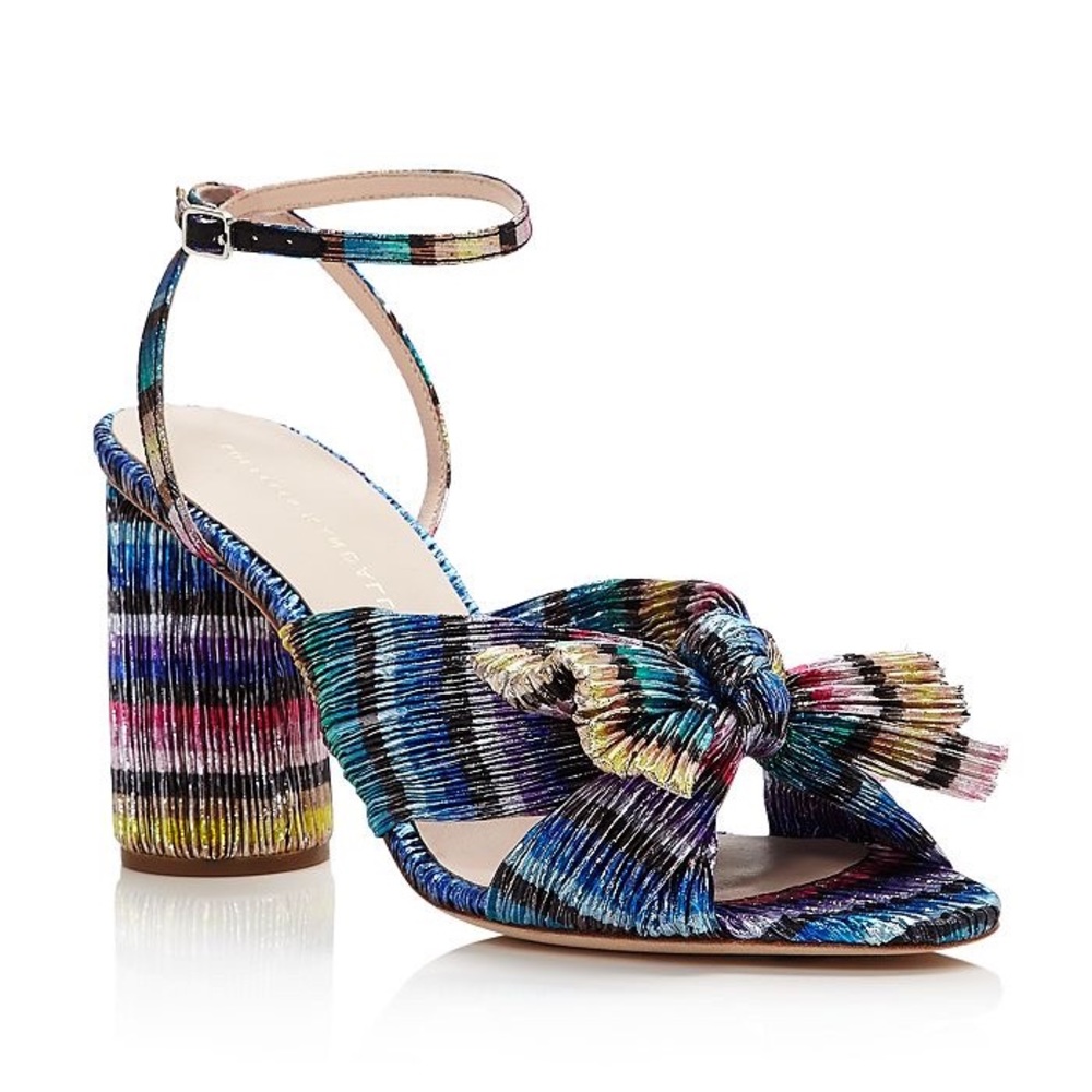 Loeffler Randall Camellia rainbow heels